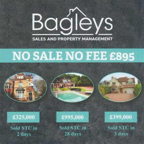 Bagleys Sales and Property Management are independent estate .